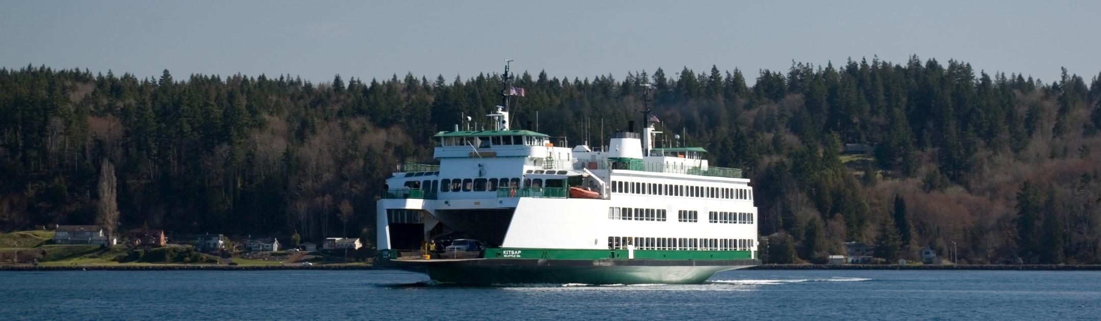 Ferry on Puget Sound