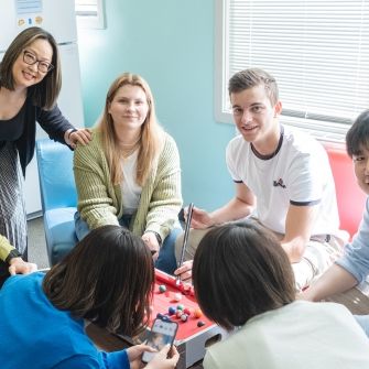 Group of students and staff.