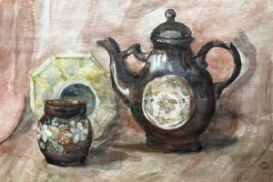 Still life painting featured in the Art the Wall Art Exhibit