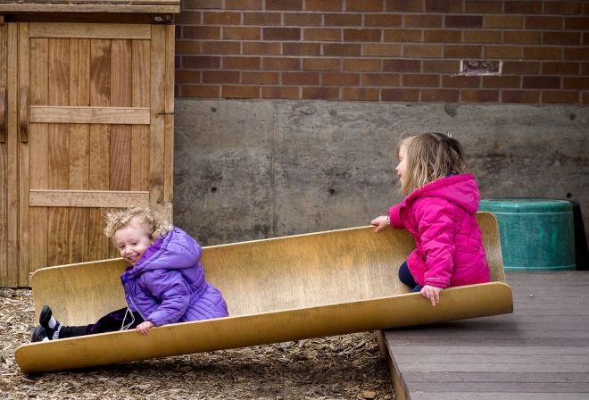 Children playing