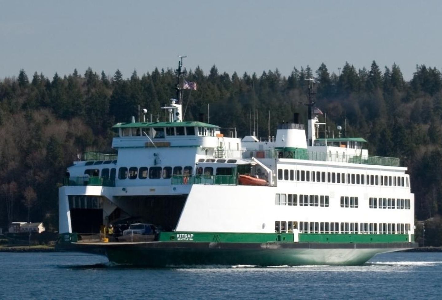 Ferry on Puget Sound