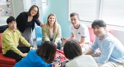 Group of students and staff.